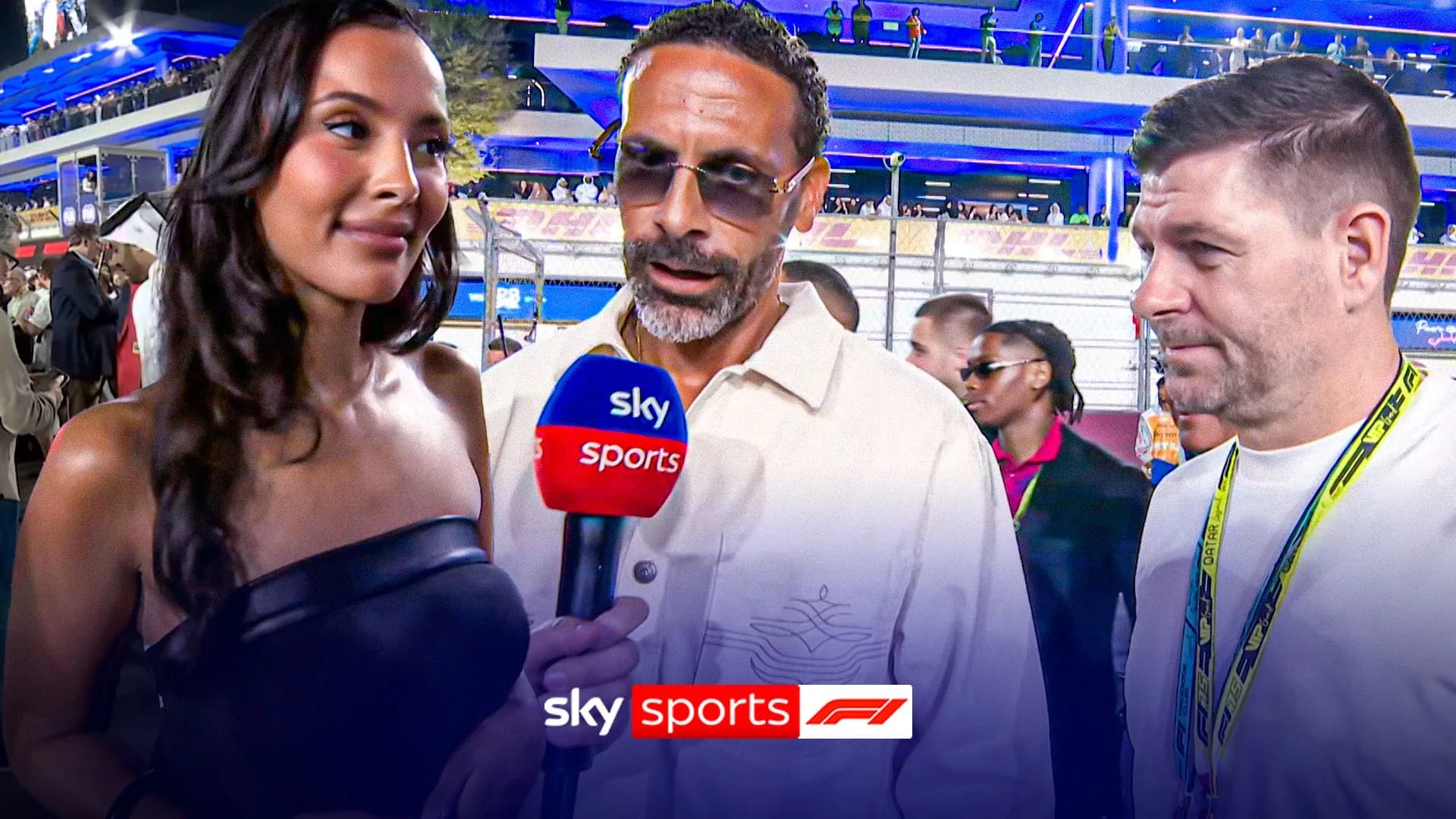 Kevin Hart, Djokovic and Maya Jama! | Brundle's star-studded Qatar ...